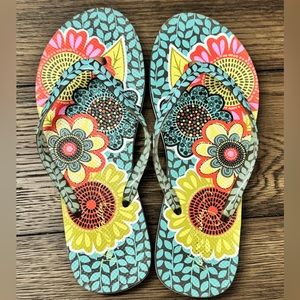 Vera Bradley Flip Flop Sandals